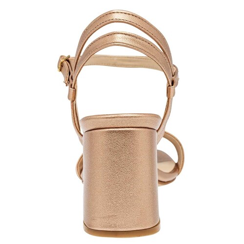 ZAPATILLA DE TIRILLAS Moramora 1454609 Color Oro PARA Mujer Tx6