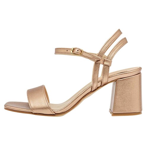 ZAPATILLA DE TIRILLAS Moramora 1454609 Color Oro PARA Mujer Tx6