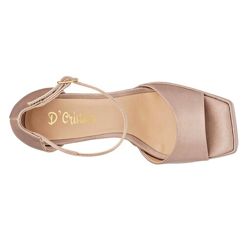 ZAPATILLA SEMIABIERTA Dcristian 1112 Color Beige PARA Mujer Tx6