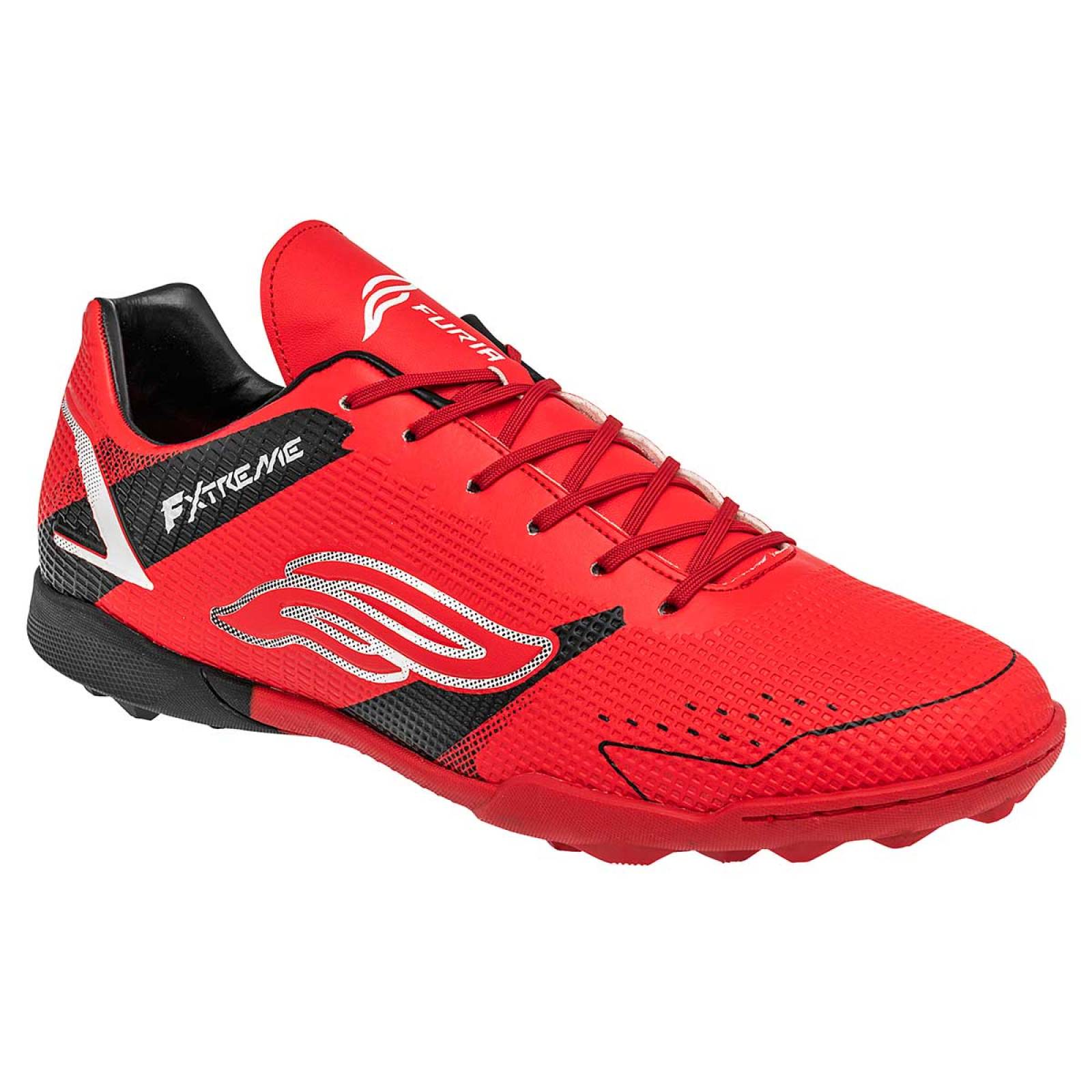Furia Color TENIS SOCCER Furia 8080M Color Rojo PARA Hombre Tx6