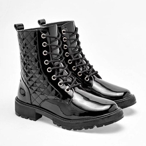 BOTA CHAROL CON AGUJETA Ensueno 158765 Color Negro PARA Mujer Tx7