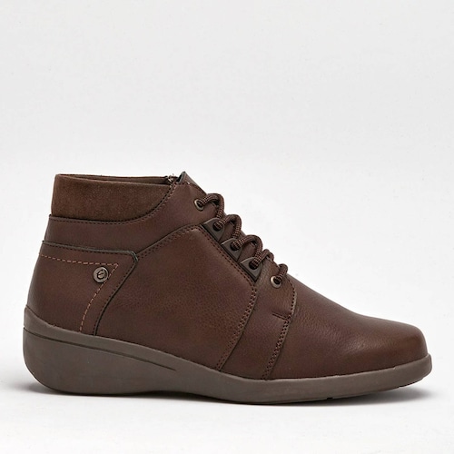 BOTIN CON AGUJETAS Etnia 9424 Color Cafe PARA Mujer Tx7