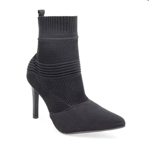 BOTIN DE PUNTA TACON AGUJA Modare 304924425 Color Negro PARA Mujer Tx7