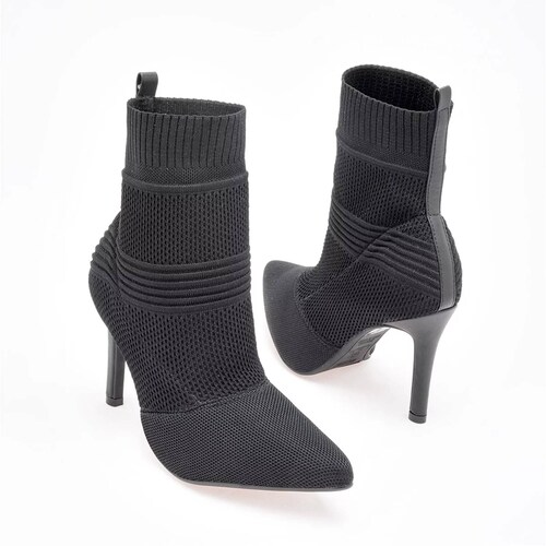 BOTIN DE PUNTA TACON AGUJA Modare 304924425 Color Negro PARA Mujer Tx7
