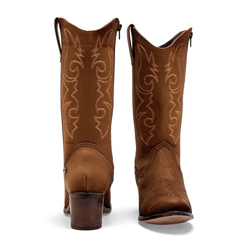 BOTA VAQUERA Moramora 110888 Color Cafe PARA Mujer Tx7