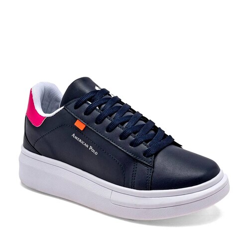 TENIS CHUNKY American polo 2549 Color Marino PARA Mujer Tx7