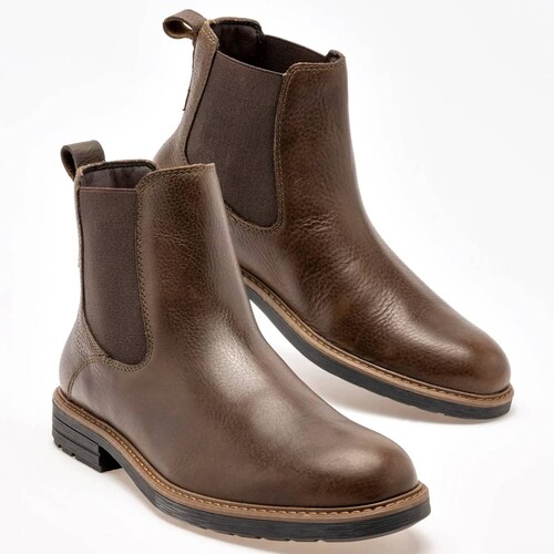 BOTIN Flexi 402518 Color Cafe PARA Hombre Tx7