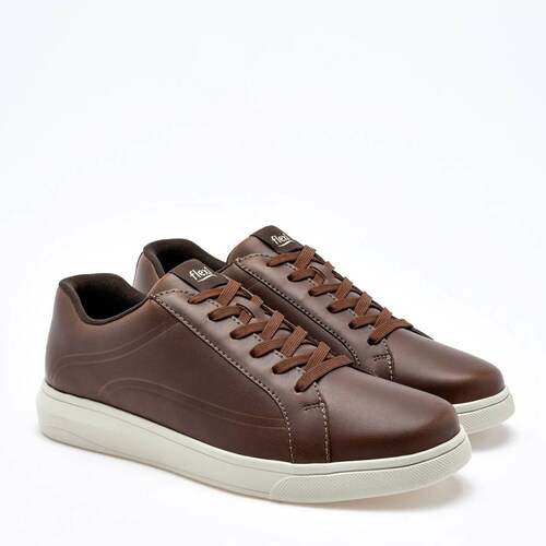ZAPATO CASUAL Flexi 415301 Color Cafe PARA Hombre Tx7