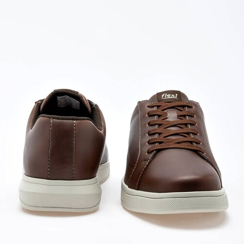 ZAPATO CASUAL Flexi 415301 Color Cafe PARA Hombre Tx7