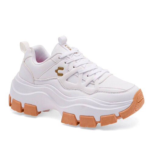 TENIS ESCOLAR CHUNKY Charly 1059406002 Color Blanco PARA Mujer Tx7