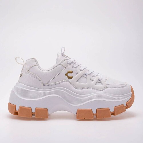 TENIS ESCOLAR CHUNKY Charly 1059406002 Color Blanco PARA Mujer Tx7