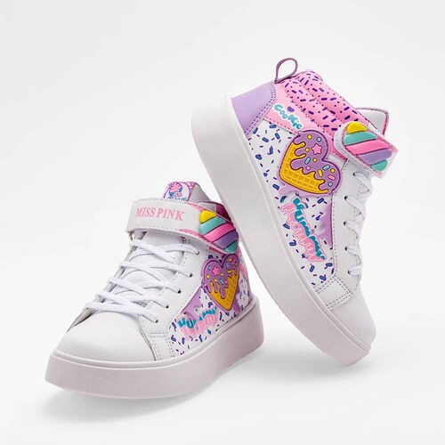 TENIS Miss pink GOLOSILAN Color Blanco PARA Niña Tx7