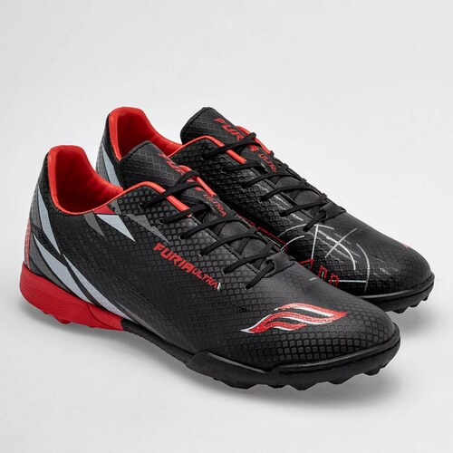 TENIS SOCCER Furia 1023M Color Negro PARA Joven Tx7