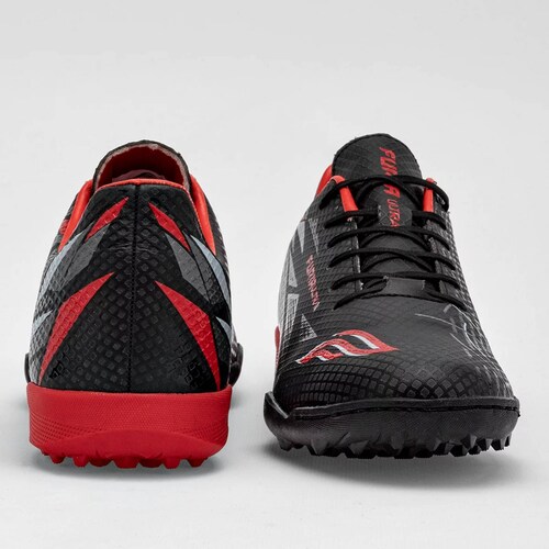 TENIS SOCCER Furia 1023M Color Negro PARA Joven Tx7
