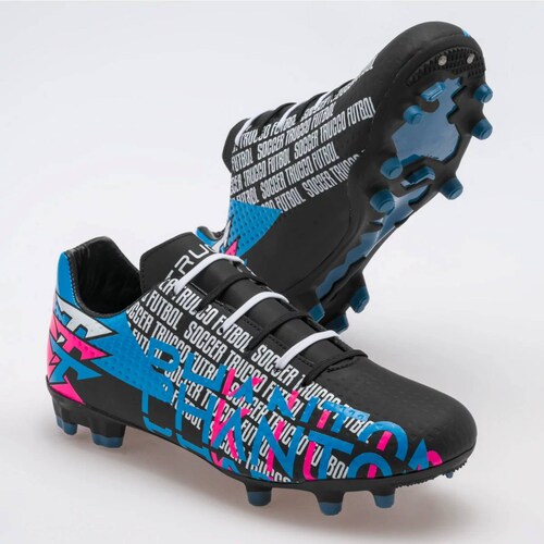 TENIS SOCCER Trucco FT2501 Color Negro PARA Joven Tx7