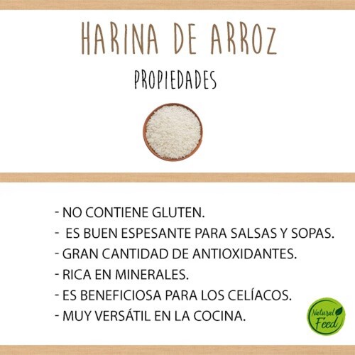Harina De Arroz Sin Gluten U MIX Costal de 25 KG Premium