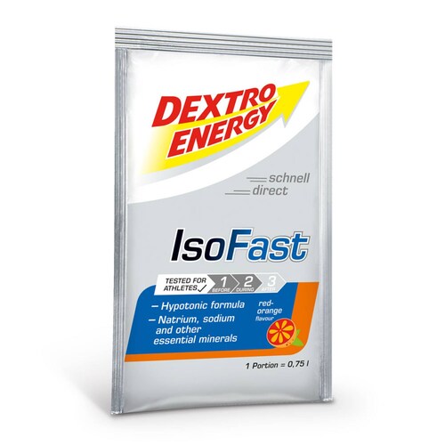 Dextro Energy Isofast Bebida Hipotónica orange56g 12pz