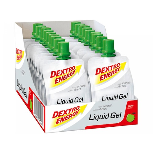 Dextro Energy Liquid Gel 60ml, Gel Con Carbohidratos 18pz Appel