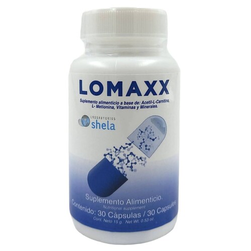 Pastillas Reductivas C/30 Lomaxx