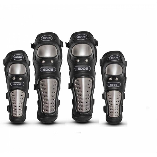 PROTECTORES para Motociclistas EDGE para Rodilla y Codos (PAR de CADA UNO)