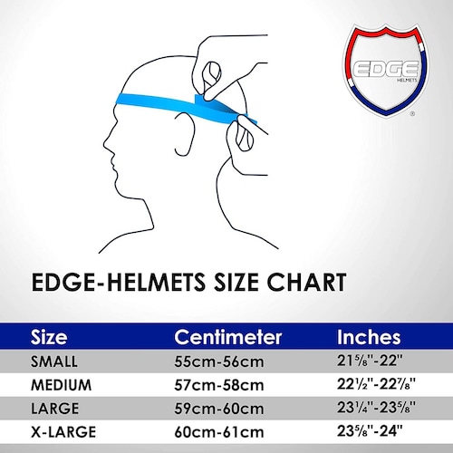 Casco Motocicleta Abierto Semi Integral Marca Edge   Jaguar  