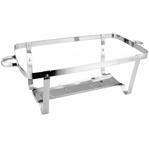 Chafer Buffet Chafer Bufetera Rectangular de Acero Inoxidable de 95 L Con medios y Charola completa