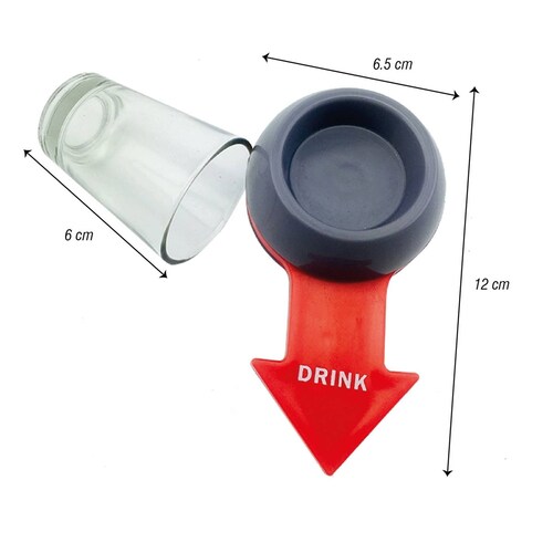 CHIC FANTASY Spin Shot Juego De Beber Ruleta De Bebidas