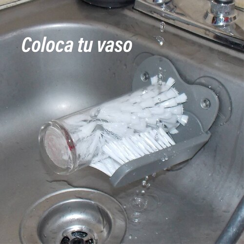 CHIC FANTASY Cepillo Para Lavar Vasos Cepillo De Cerdas De Doble Cara