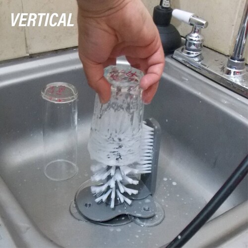 CHIC FANTASY Cepillo Para Lavar Vasos Cepillo De Cerdas De Doble Cara