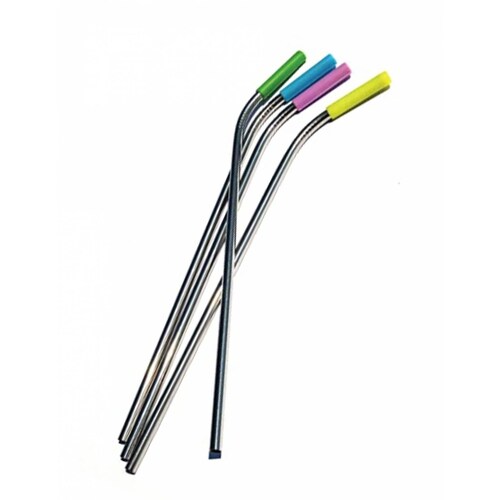 Popotes De Acero Inóxidable Reutilizables