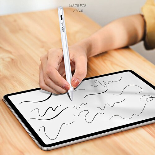 Stylus Pencil para iPad Pro Usams Punta para pantalla Touch Blanco