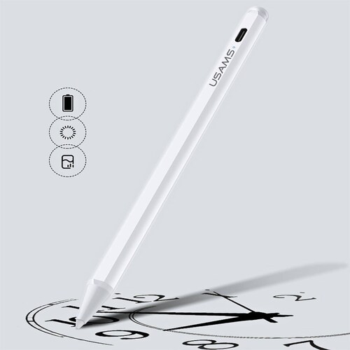 Stylus Pencil para iPad Pro Usams Punta para pantalla Touch Blanco