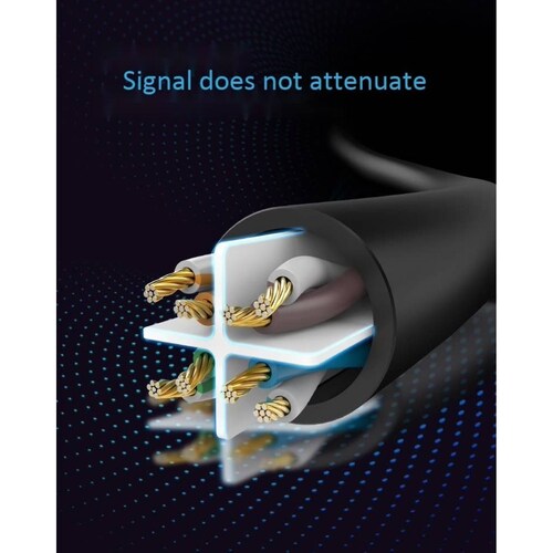 Cable Ethernet Ugreen Cat 6 Super Resistente Conector Rj45 50cm