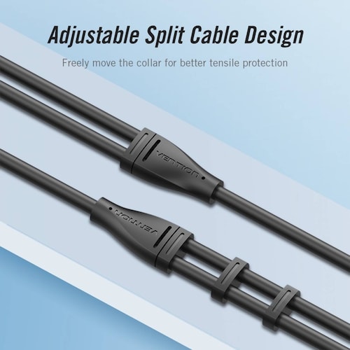 Cable Audio Auxiliar 3.5mm Vention Para Microfono 4 Polos 2m