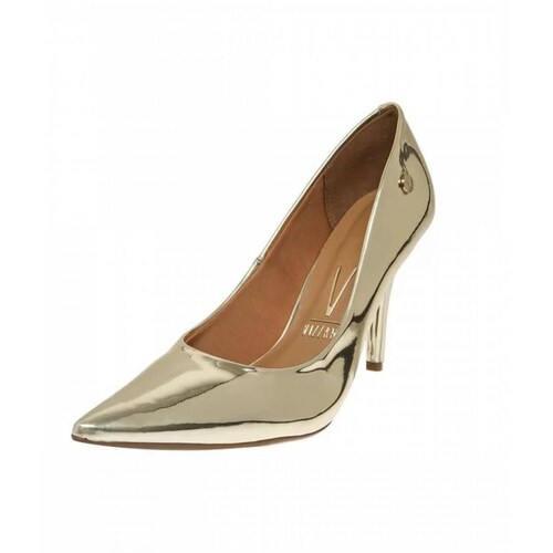 Tacón Alto Dama Vizzano 11841156 Stiletto Acadado Espejo
