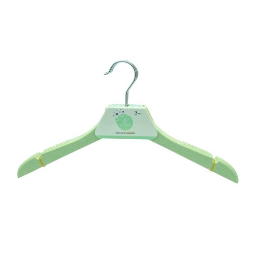 Set de 3 Ganchos de Plástico Verde