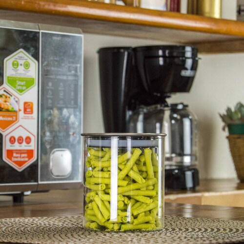 Recipiente Hermético de cristal con Tapa Cap. 500 ml 