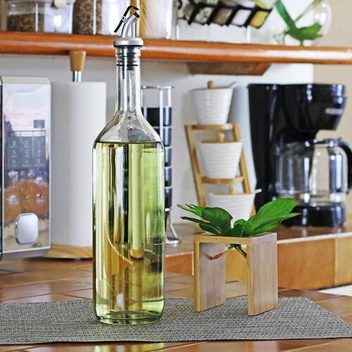 Aceitera de vidrio 1L 