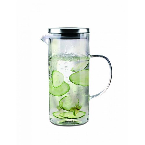 Jarra de Vidrio con Tapa Hermética 1.3L 