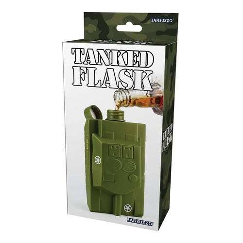 Ánfora Tanked Flask Verde 470ml Barbuzzo 