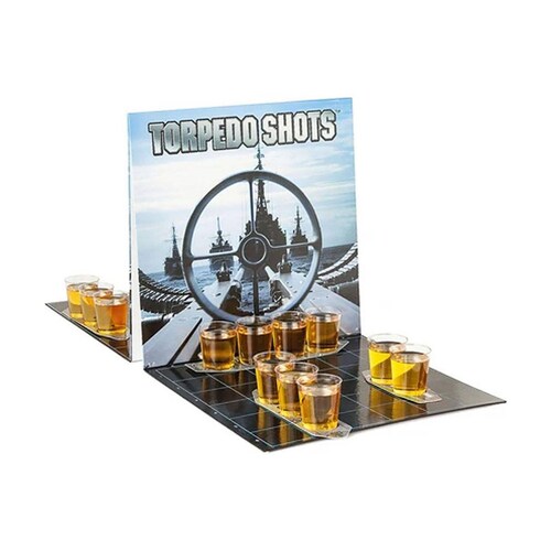 Juego torpedo de shots para beber en fiestas 