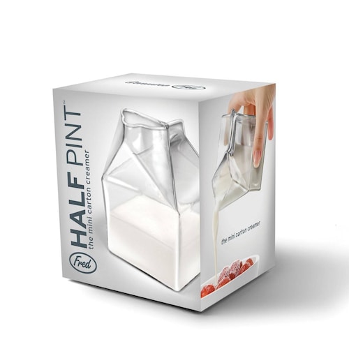 Recipiente para leche en forma de Tetrapack 250 ml 