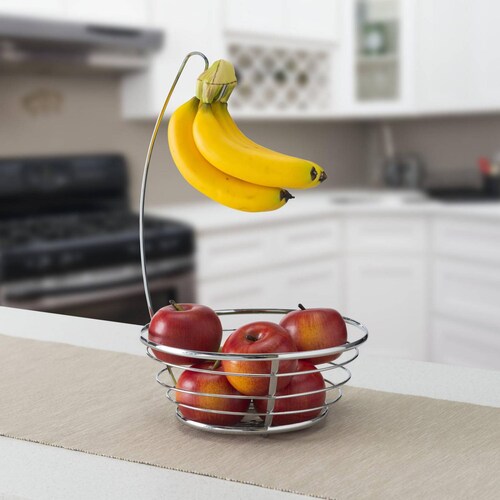 Frutero con gancho para plátanos 
