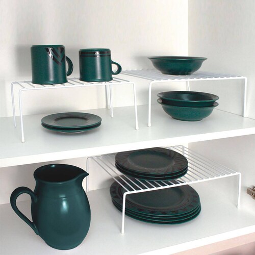 Set de 3 estantes organizadores de cocina 