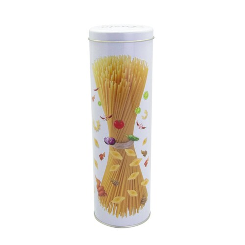 Recipiente de lata con tapa "Pasta" 