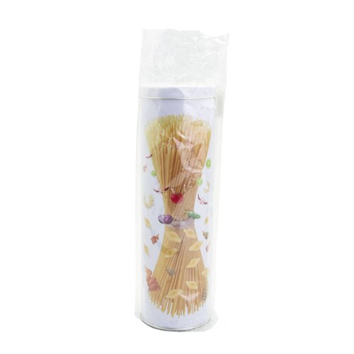Recipiente de lata con tapa "Pasta" 