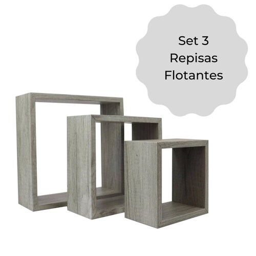 3 tamaños repisas flotantes para cocina decorativas