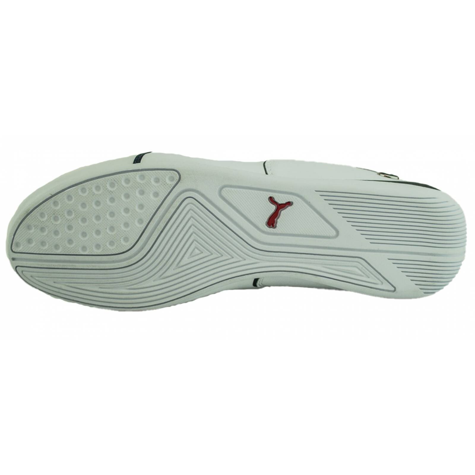 Tenis puma bmw drift cat 7 color blanco con azul