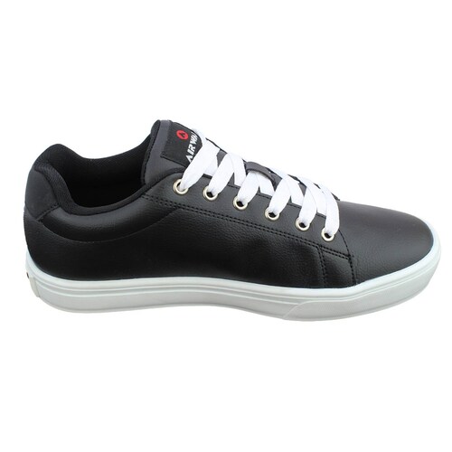 Tenis airwalk skate flip negro blanco