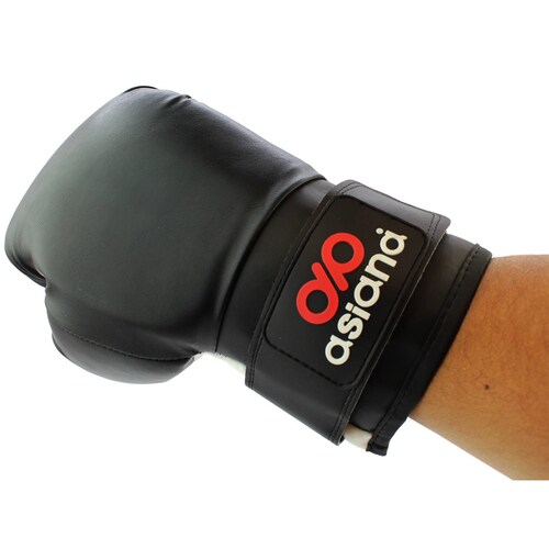 Guante asiana boxeo color negro